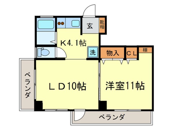 菅井中島ビルの物件間取画像